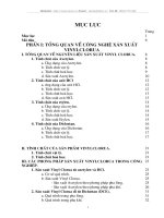 thiết kế các quá trình, thiết bịphục vụ cho ngành tổng hợp VinylClorua 