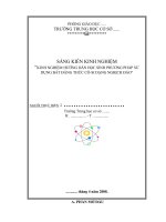 skkn kinh nghiệm hướng dẫn học sinh phương pháp sử dụng bất đẳng thức cô si dạng nghịch đảo