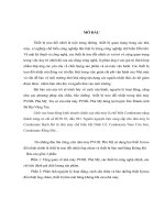 báo cáo thực tập tái nhà máy PV oil phú mỹ