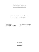 báo cáo kết quả điều tra, phỏng vấn đơn vị thực tập công ty tnhh minh trung