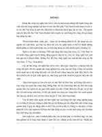 đánh giá chất lượng nước ngâm tre, nứa tại xã yên tiến- ý yên- nam