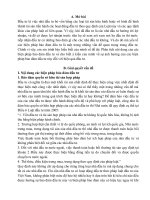 phân tích nội dung của các biện pháp bảo đảm đầu tư và cho biết ý kiến của mình về sự ảnh hưởng của các biện pháp bảo đảm đầu tư này đối với hiệu quả đầu tư