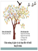 thuyết trinh sinh hoc -biến động số lượng cá thể của quần thể sinh vật