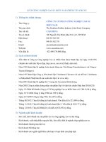 PHÂN TÍCH BÁO CÁO TÀI CHÍNH DOANH NGHIỆP CÔNG TY CỔ PHẦN CÔNG NGHIỆP CAO SU MIỀN NAM