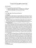 Các loại sai số trong nghiên cứu dịch tễ  học