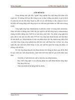 đồ án chuyên ngành quy trình công nghệ và các phương pháp sản xuất ethanolamine