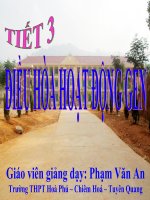 sinh học 12  bài 3. hoạt động điều hòa của gen (cơ bản)