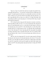 thiết kế dây chuyền công nghệ sản xuất PVC theo phương pháp trùng hợp huyền phù