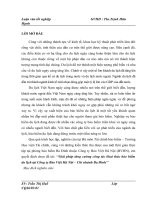 giải pháp tăng cường công tác khai thác bảo hiểm du lịch tại công ty bảo việt hà nội – chi nhánh ba đình