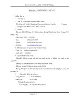 lập dự án khả thi đầu tư xây dựng nhà máy sản xuất mạch in của công ty meiko hồng kông