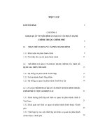 Cơ sở lý luận và thực tiến của việc thiết lập mô hình cơ quan tài phán hành chính thuộc chính phủ