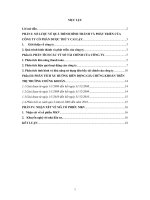 phân tích hoạt động của công ty dược thú y cai lậy niêm yết trên sở giao dịch chứng khoán hà nội