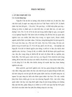 bước đầu tìm hiểu một số phương diện trong quan niệm văn học của nguyễn trãi