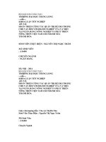 hoàn thiện công tác quản trị rủi ro trong cho vay đối với doanh nghiệp vừa và nhỏ tại ngân hàng nông nghiệp và phát triển nông thôn việt nam chi nhánh số 4 thanh hóa