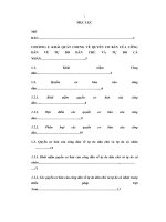 Sự kế thừa và phát triển các quyền cơ bản của công dân về tự do dân chủ và tự do cá nhân trong lịch sử lập hiến Việt Nam