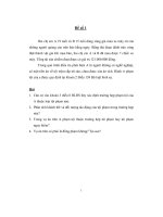 Bài tập nhóm về luật hình sự đề số 1