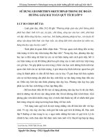 skkn sử dụng geometeris sketchpad trong dự đoán hướng giải bài toán quỹ tích lớp 9