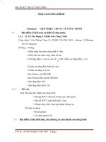 đồ án kỹ thuật thi công