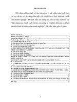 tác động của hình thức chi trả cổ tức tới giá cổ phiếu và tình hình tài chính của ctcp