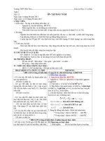 Giáo án hoá học 11  chương trình cơ bản