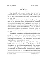 một số giải pháp nhằm nâng cao hiệu quả khai thác bảo hiểm xây dựng lắp đặt tại tổng công ty cổ phần bảo hiển bưu điện