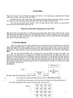 Điều khiển đèn LED ma trận