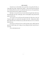 NGHIÊN cứu HOÀN THIỆN QUÁ TRÌNH sản XUẤT dầu