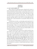 phân tích khả năng sinh lợi của các doanh nghiệp được niêm yết trên sàn hose 2006 - 2009