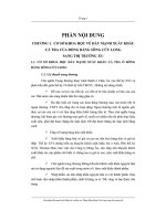 Các giải pháp nhằm nâng cao xuất khẩu cá tra đồng bằng sông cửu long sang thị trường EU