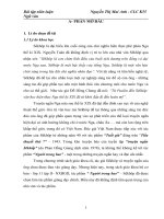 tích cực hóa hoạt động của học sinh lớp 11 – qua một tác phẩm văn học nước ngoài cụ thể là truyện ngắn người trong bao- sêkhốp