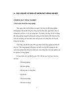 Thuế sử dụng đất nông nghiệp