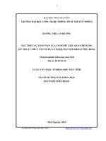 xác thực sự toàn vẹn của cơ sở dữ liệu quan hệ bằng kỹ thuật thủy vân số dựa vào hệ mật mã khóa công khai