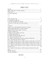 tổng quan về vật liệu composit