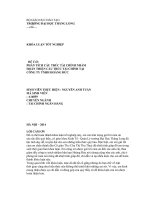 phân tích cấu trúc tài chính nhằm hoàn thiện cấu trúc tài chính tại công ty tnhh hoàng đức