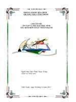 skkn ôn tập và phụ đạo học sinh yếu kém môn đại số 7