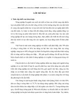 chuyển dịch cơ cấu kinh tế nông nghiệp huyện yên hưng tỉnh quảng ninh, thực trạng và giải pháp