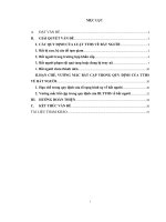 Đề tài các quy định của luật TTHS về bắt người trong tố tụng hình sự và đề xuất hướng hoàn thiện các quy định này