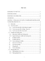 Khảo sát nước thải phòng thí nghiệm hóa phân tích và nghiên cứu phương pháp xử lý