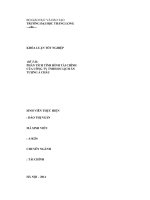 phân tích hiệu quả hoạt động sản xuất kinh doanh của công ty tnhh du lịch ấn tượng á châu