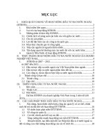 đầu tư trực tiếp ra nước ngoài của việt nam giai đoạn 2007-2012