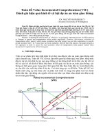 toán đồ value incremental comprehension (vic) đánh giá hiệu quả kinh tế xã hội dự án an toàn giao thông