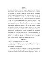 Tiểu luận Chính sách giáo dục của Việt Nam theo hiến pháp và luật giáo dục hiện hành