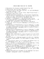 câu hỏi bảo vệ đồ án chế tạo máy