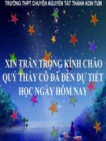 thuyết trình sinh học - hô hấp ở thực vật