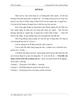 tìm hiểu xây dựng website môn học sử dụng canvas