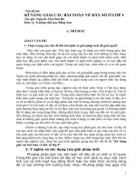 skkn kỹ năng giải các bài toán về dãy số lớp 4