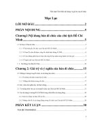 Tìm hiểu nội dung và giá trị của di chúc của chủ tịch Hồ Chí Minh