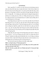 thương mại quốc tế và ảnh hưởng của nó đến nền kinh tế thế giới