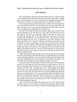 đề án chiến lược kinh doanh của công ty cổ phần sữa việt nam vinamilk