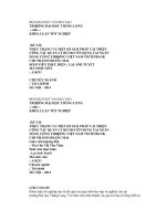 thực trạng và một số giải pháp cải thiện công tác quản lý rủi ro tín dụng tại ngân hàng công thƣơng việt nam vietinbank chi nhánh hoàng mai